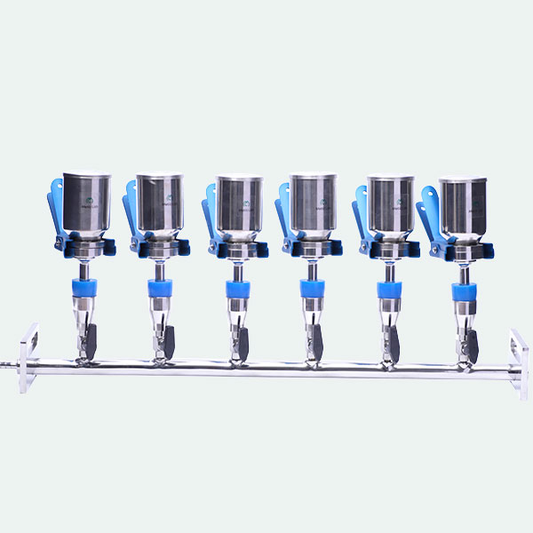 Six Branch SS316 Manifold Vacuum Filtration 1