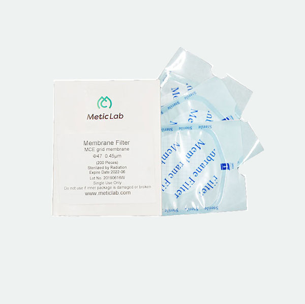 Sterile Membrane Filter MCE Gird Blue 2