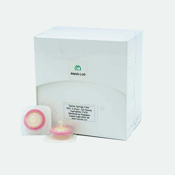 Sterile Syringe Filter PVDF 1